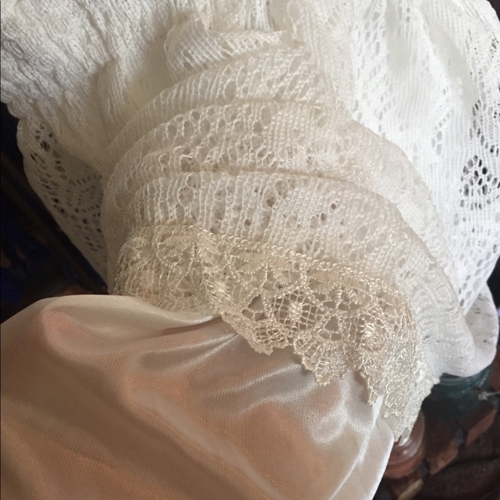 Lace BOHO babydoll top - Picture 8 of 8